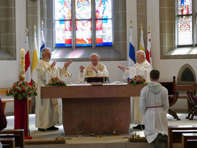 50jähriges Priesterjubiläum von Pfarrer Strenger (Foto: Karl-Franz Thiede)